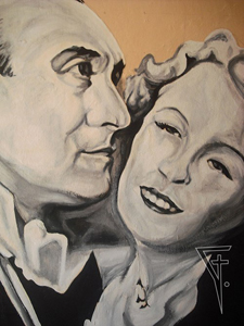 Chotětov, retro filmová restaurace.