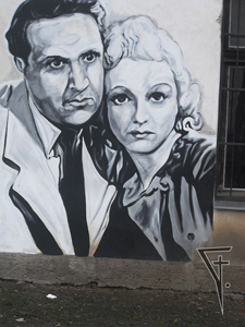 Chotětov, retro filmová restaurace.