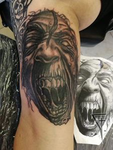 Předloktí, démon.